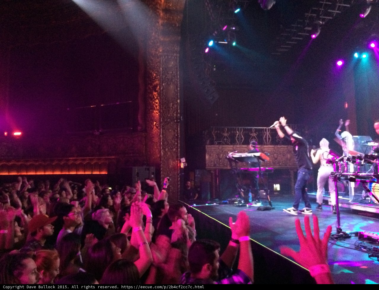 High-energy Crowd at Los Angeles Concert