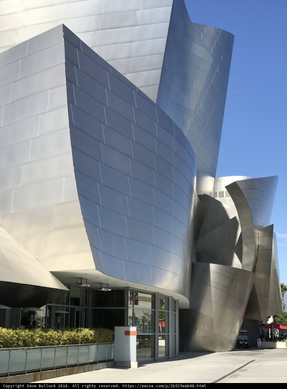 The Walt Disney Concert Hall in Los Angeles