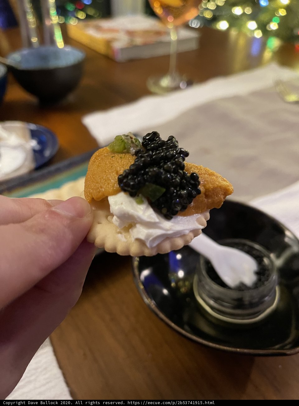 Exquisite Black Caviar Delight
