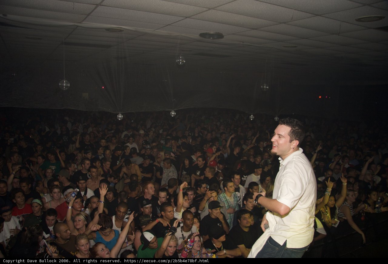 The Man Commanding the Crowd