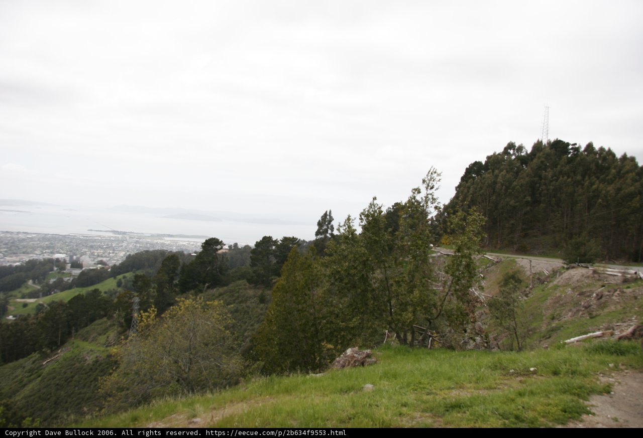 Overlooking the City from the Hilltop
