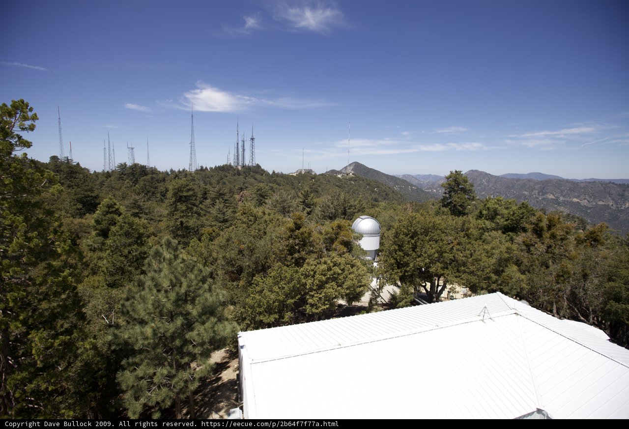 Majestic Mountains and a Towering Radio Beacon