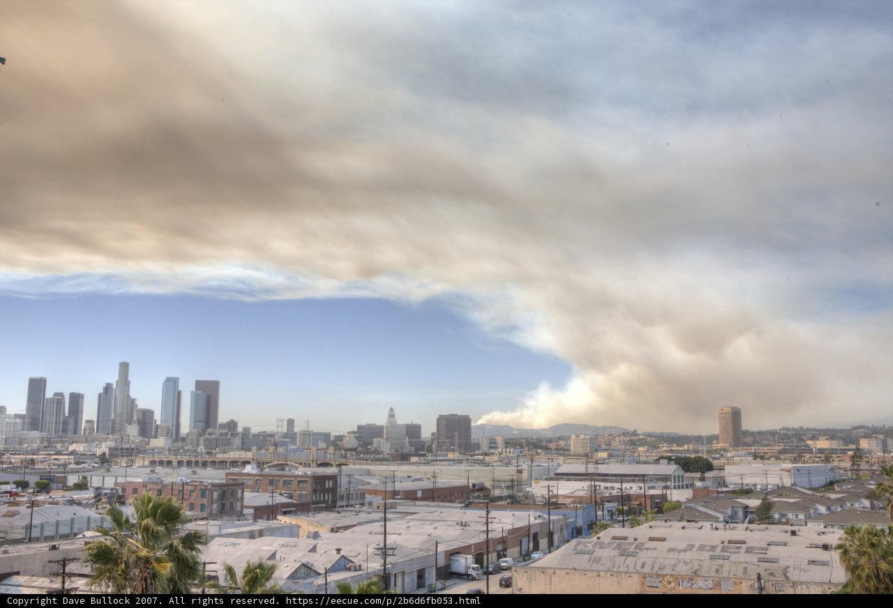Burbank Fire HDR