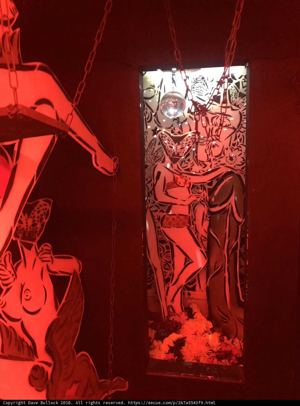 Red Light Through Window