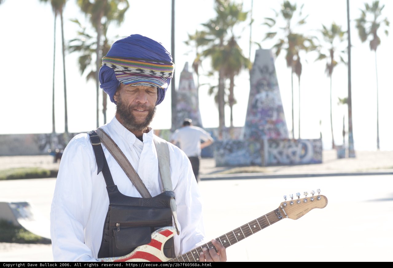 Turbaned Guitarist