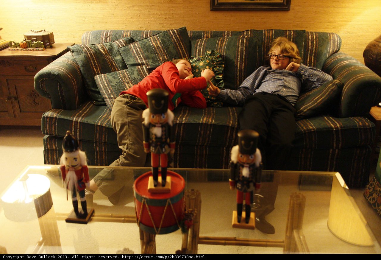 Cozy Christmas on the Couch
