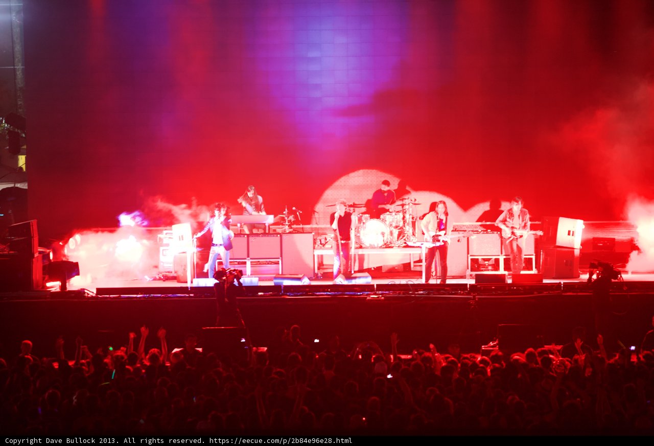 Smoke and Rock on Stage