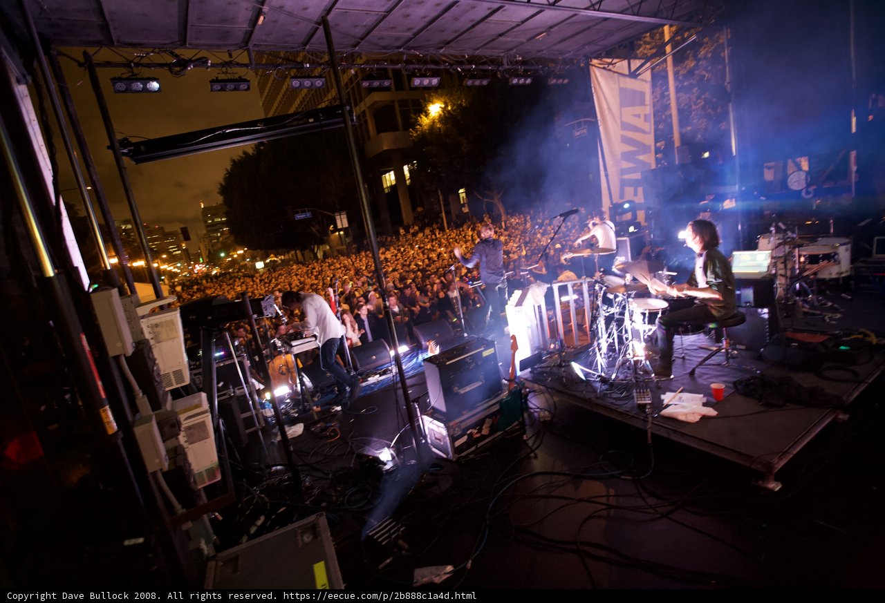 Rocking Out under the City Lights