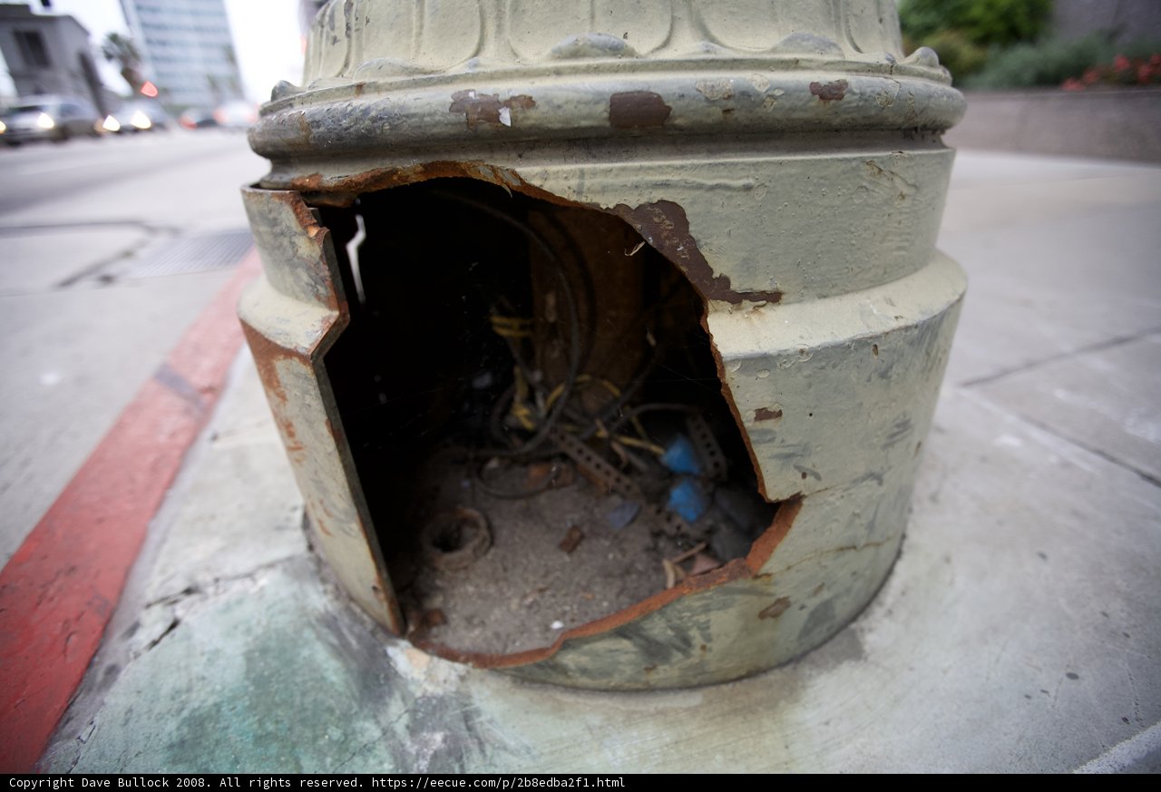 Corroded Fire Hydrant on the Roadside