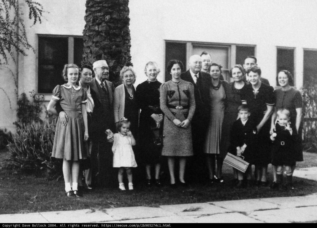 Family Portrait in their Best Attire