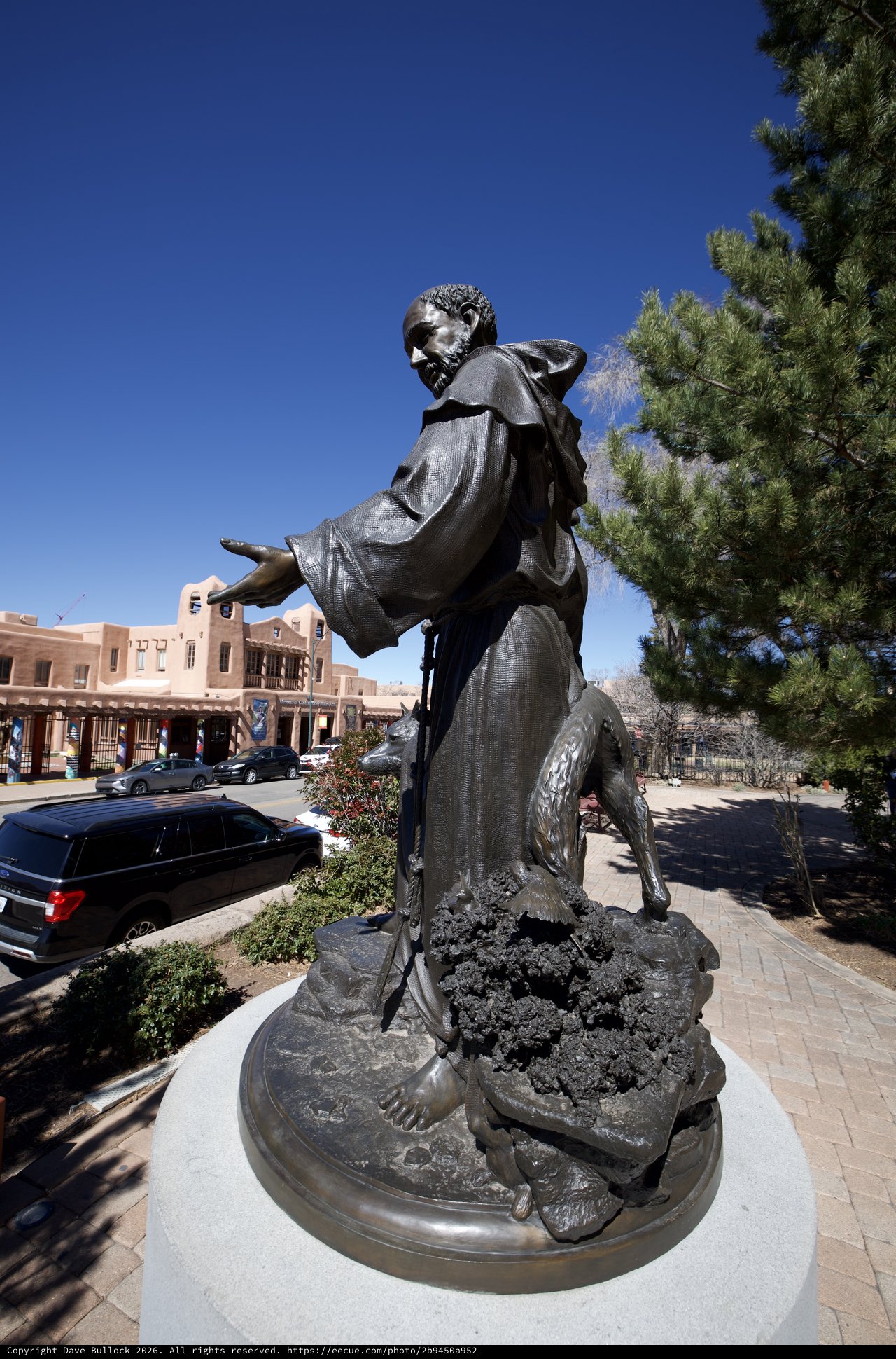 St. Francis of Assisi Bronze Statue in Santa Fe