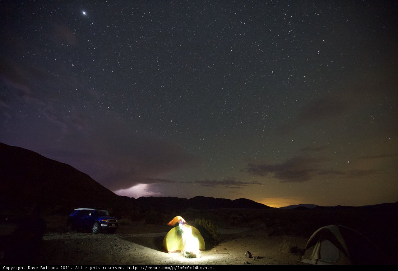 Starry Night Camping