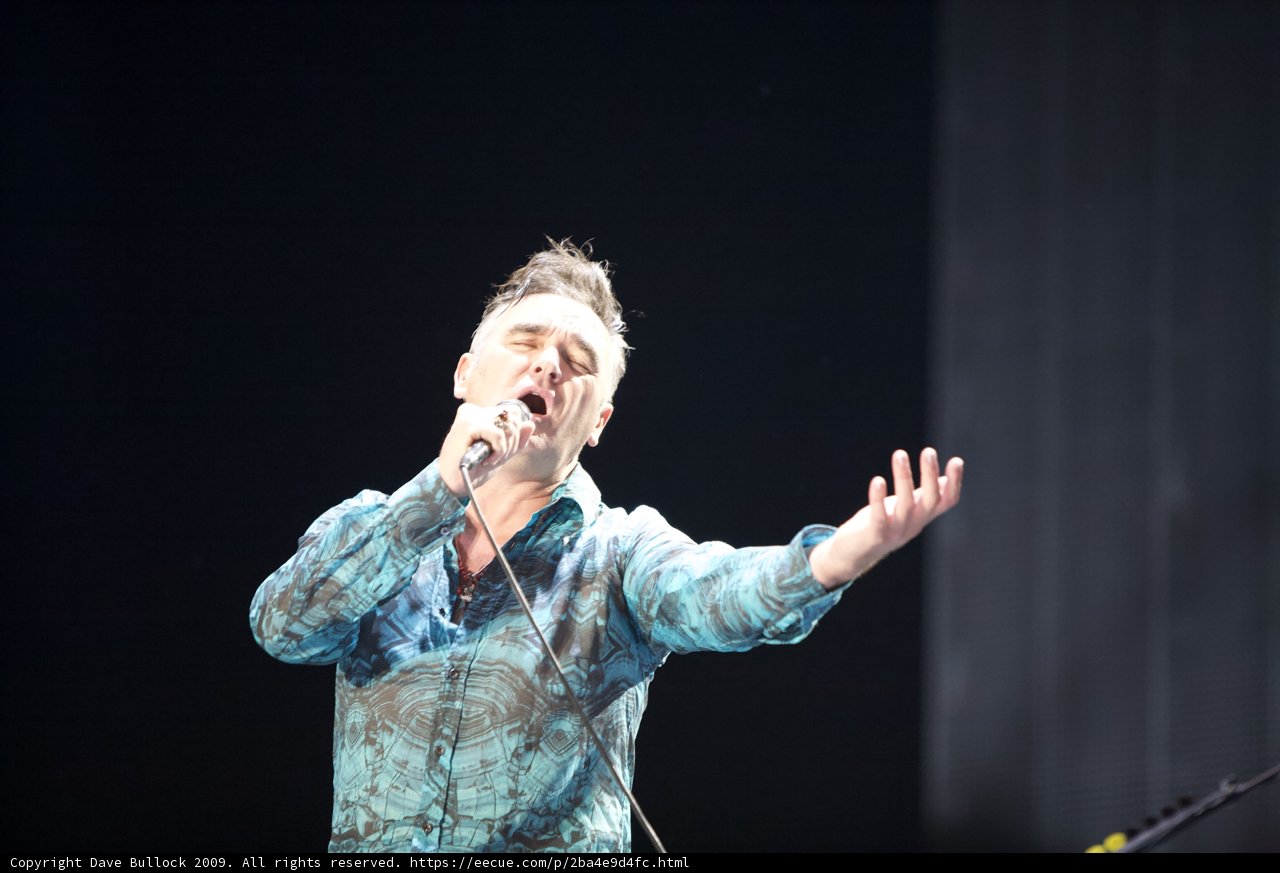 Morrissey's Solo Performance at Coachella 2009