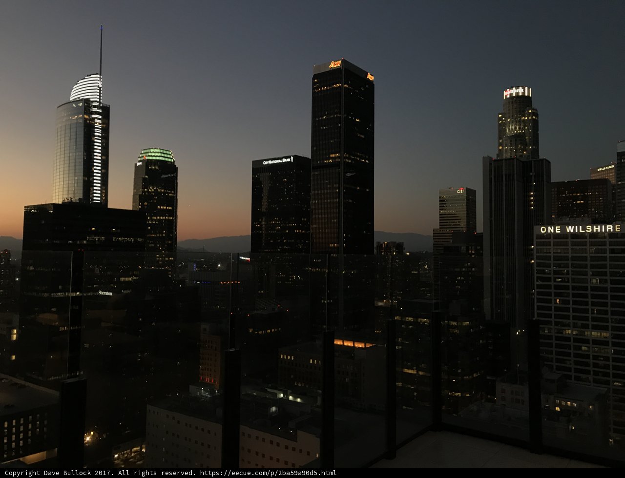 Dusk in the City of Angels