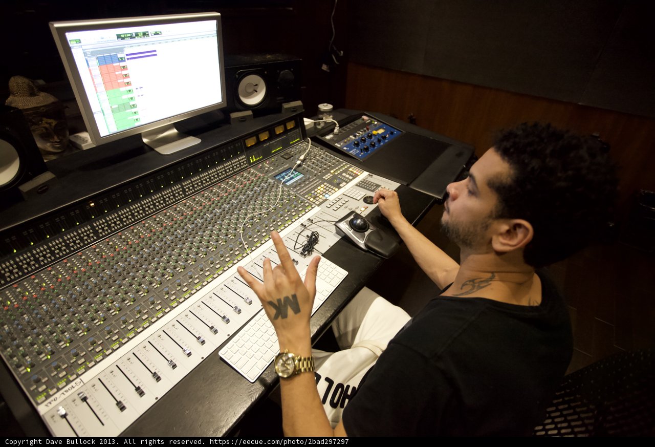 Behind the Mixing Desk