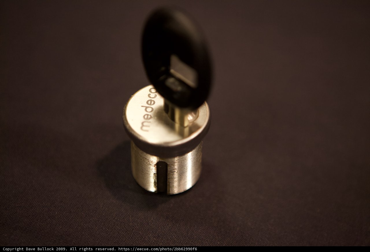 Black-Handled Key for Car