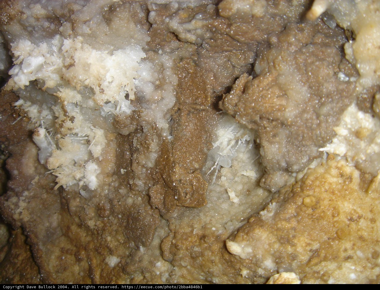 Crystalline Formation in a Cave
