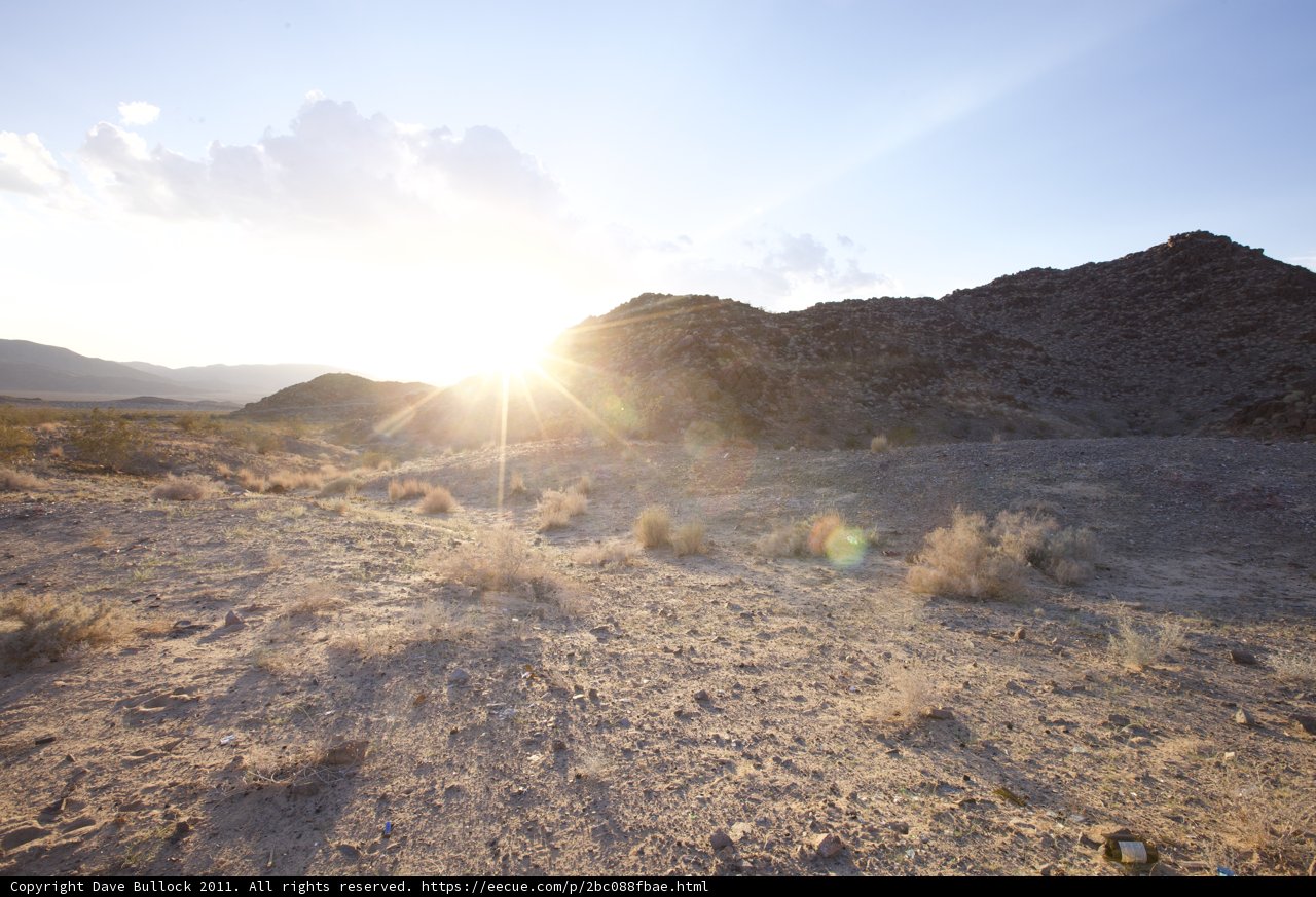 Desert Sunset