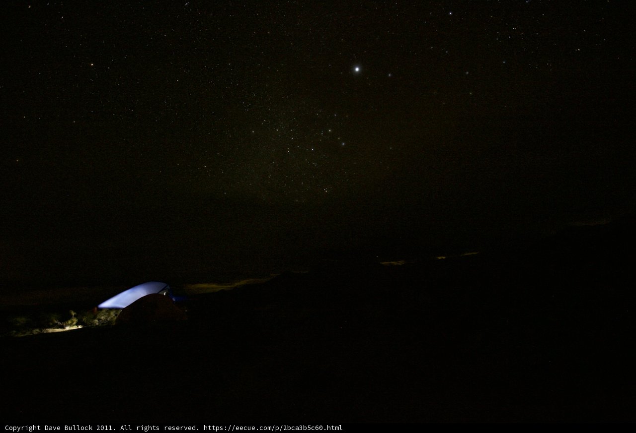 Starry Night Camping