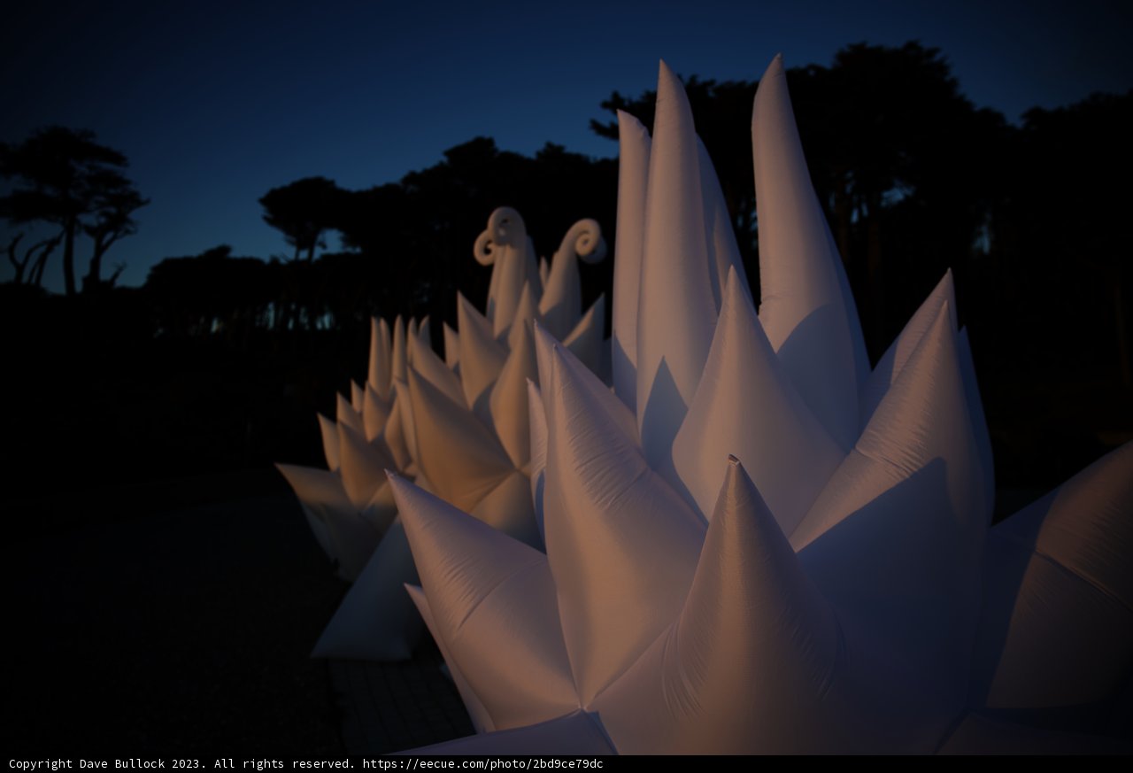 Inflatable Artistry at Sutro Baths