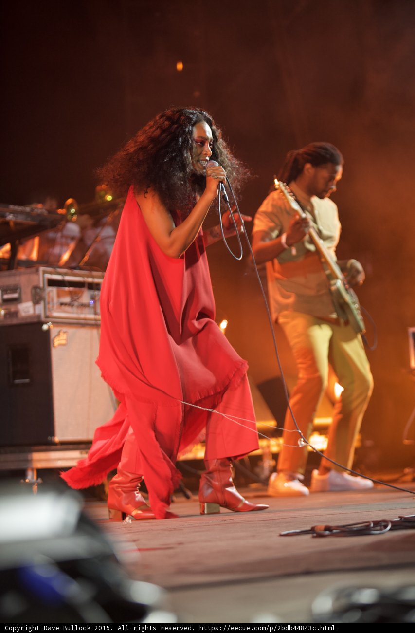Solange Full Body Red Dress Boots Guitarist Orange Haze