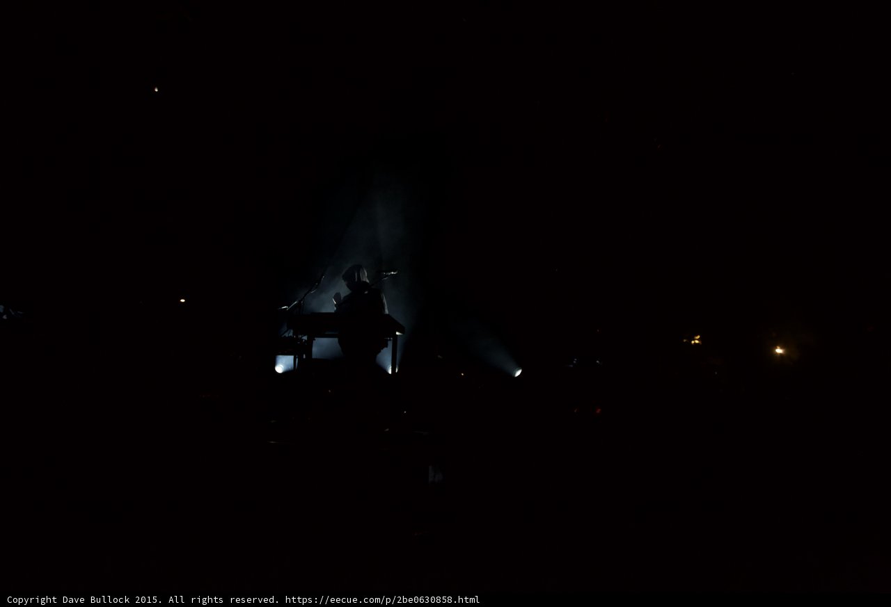 Keyboardist Silhouette Dark