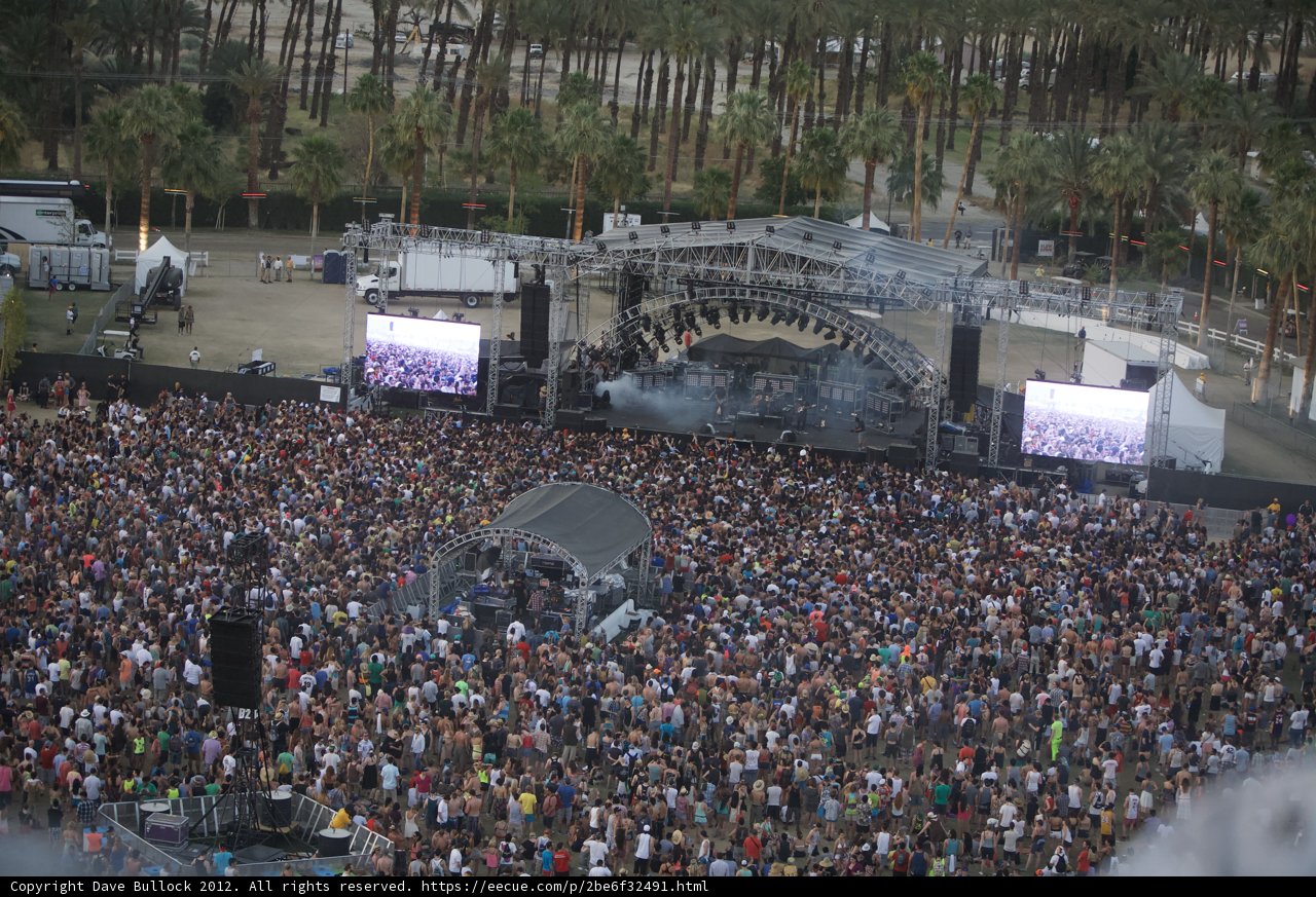 Coachella Concert Crowd