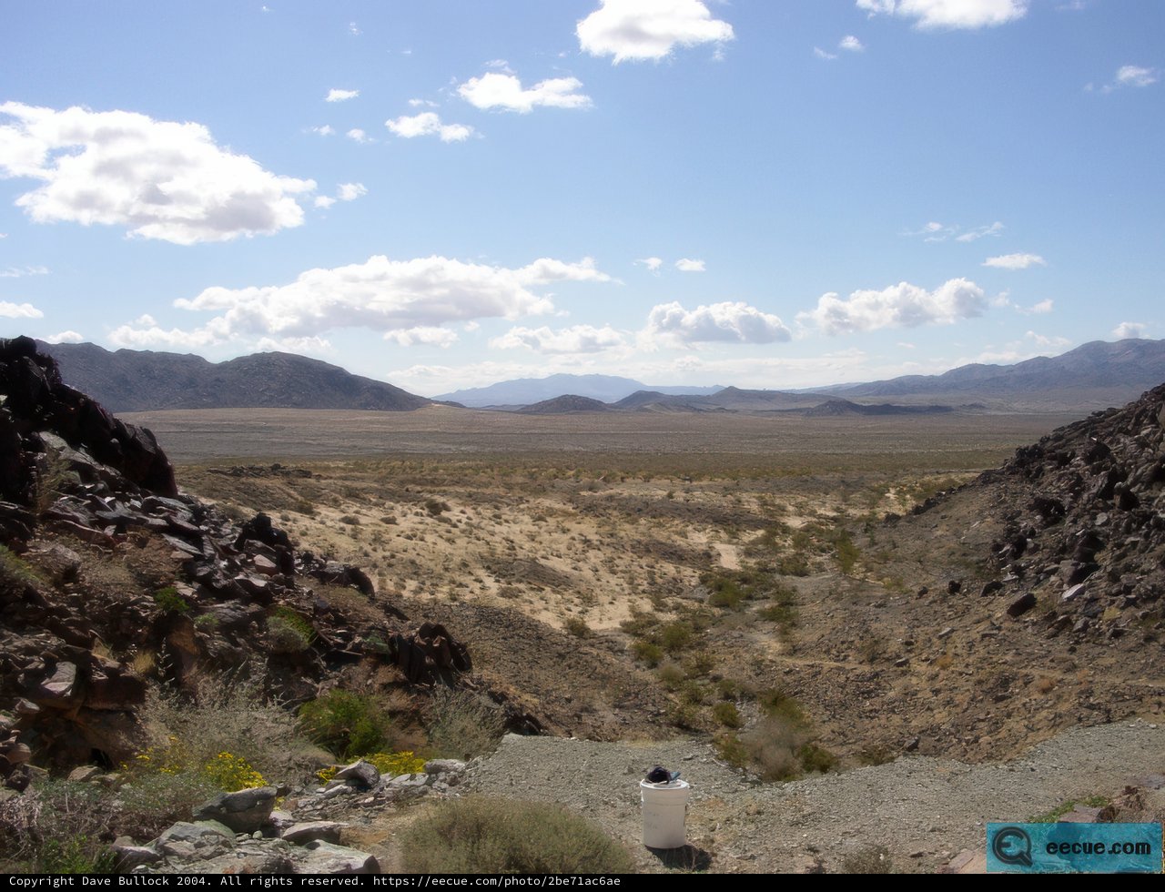 Majestic View of the Desert Scenery