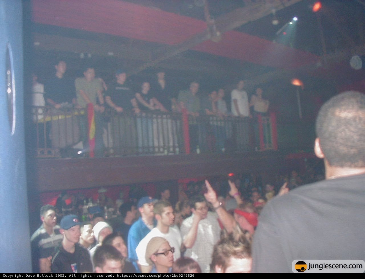 Nightclub Concert with Balcony View