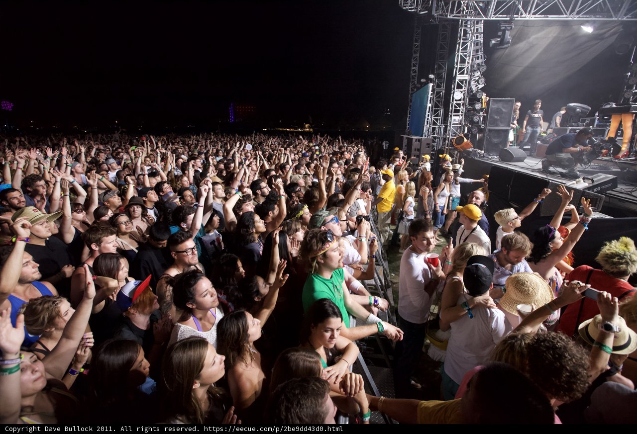 Energized Crowd at Coachella
