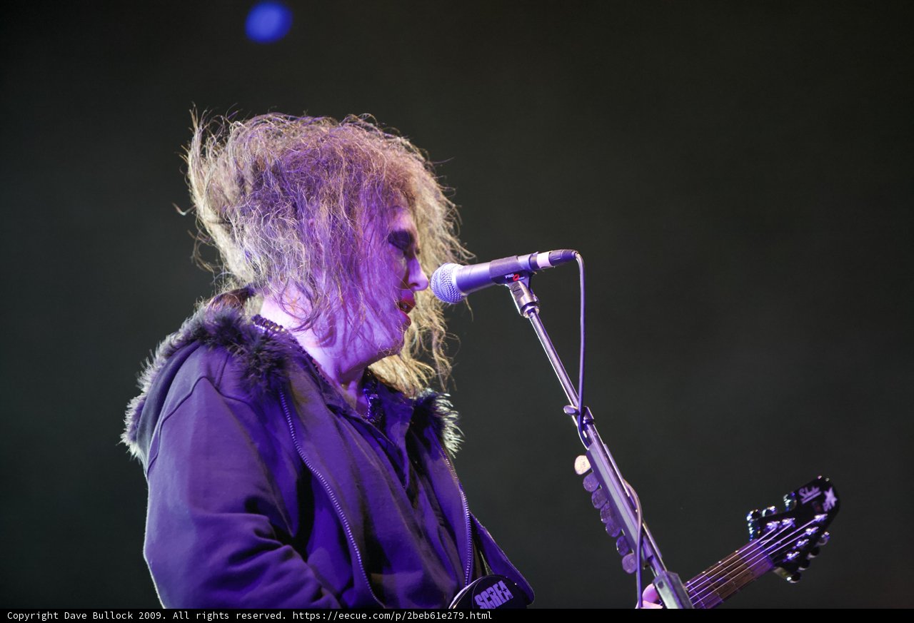 The Cure Performs at Coachella Music Festival