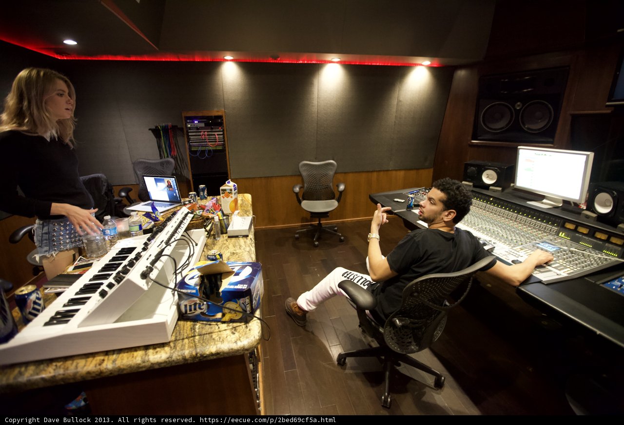 Recording Studio Session with Marc Kinchen