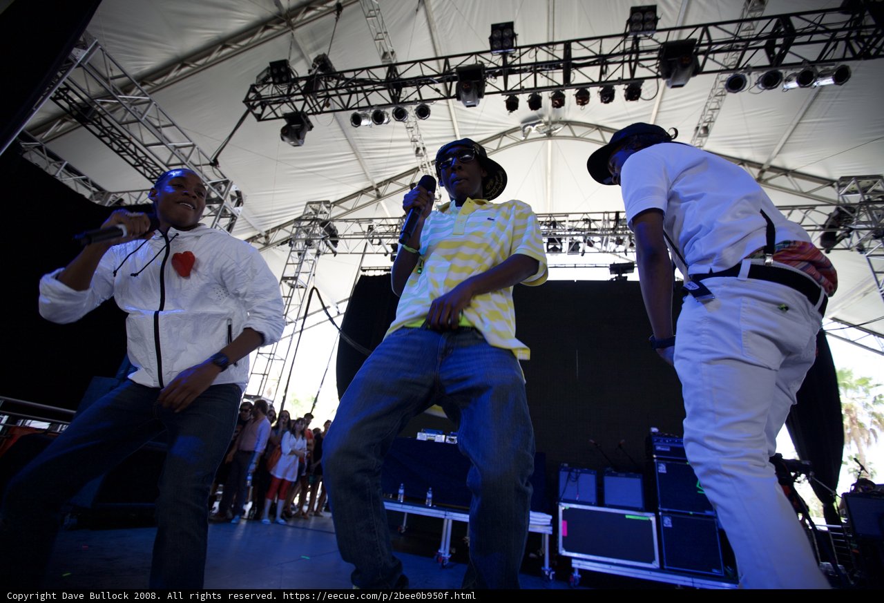 2008 Coachella: Three Men Rocking the Stage