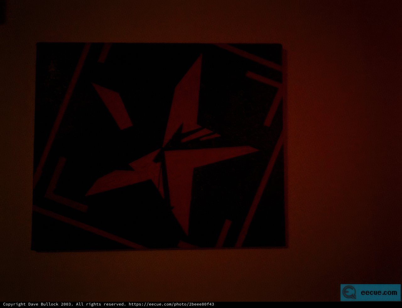 Red and Black Stellar Emblem