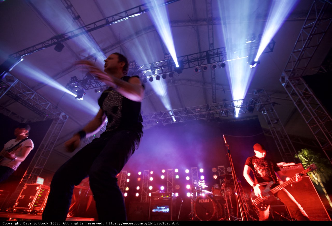 Rocking the Coachella Stage