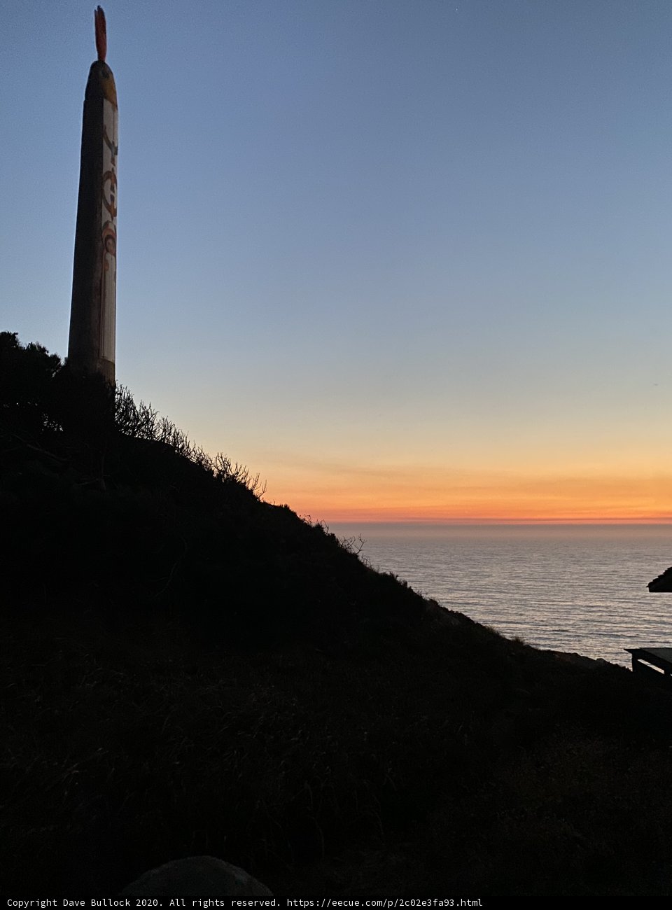 Jenner Tower Overlooking the Ocean