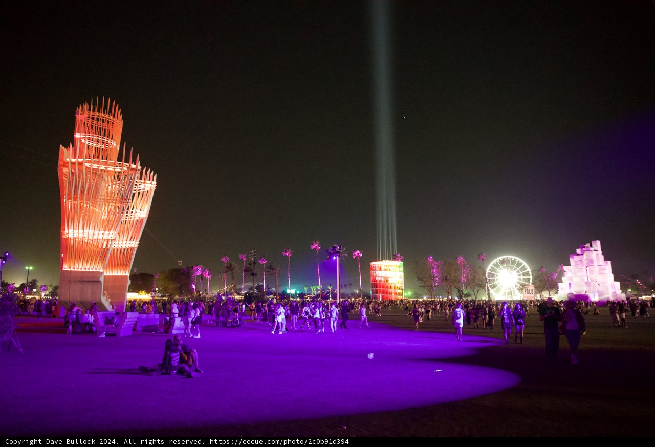 Neon Nights: Coachella 2024 Unveils Urban Fantasy