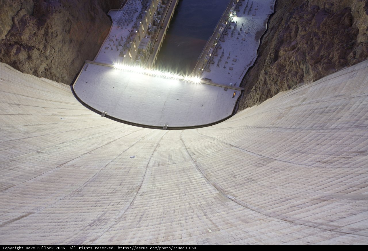 A Breathtaking Aerial View of Hoover Dam