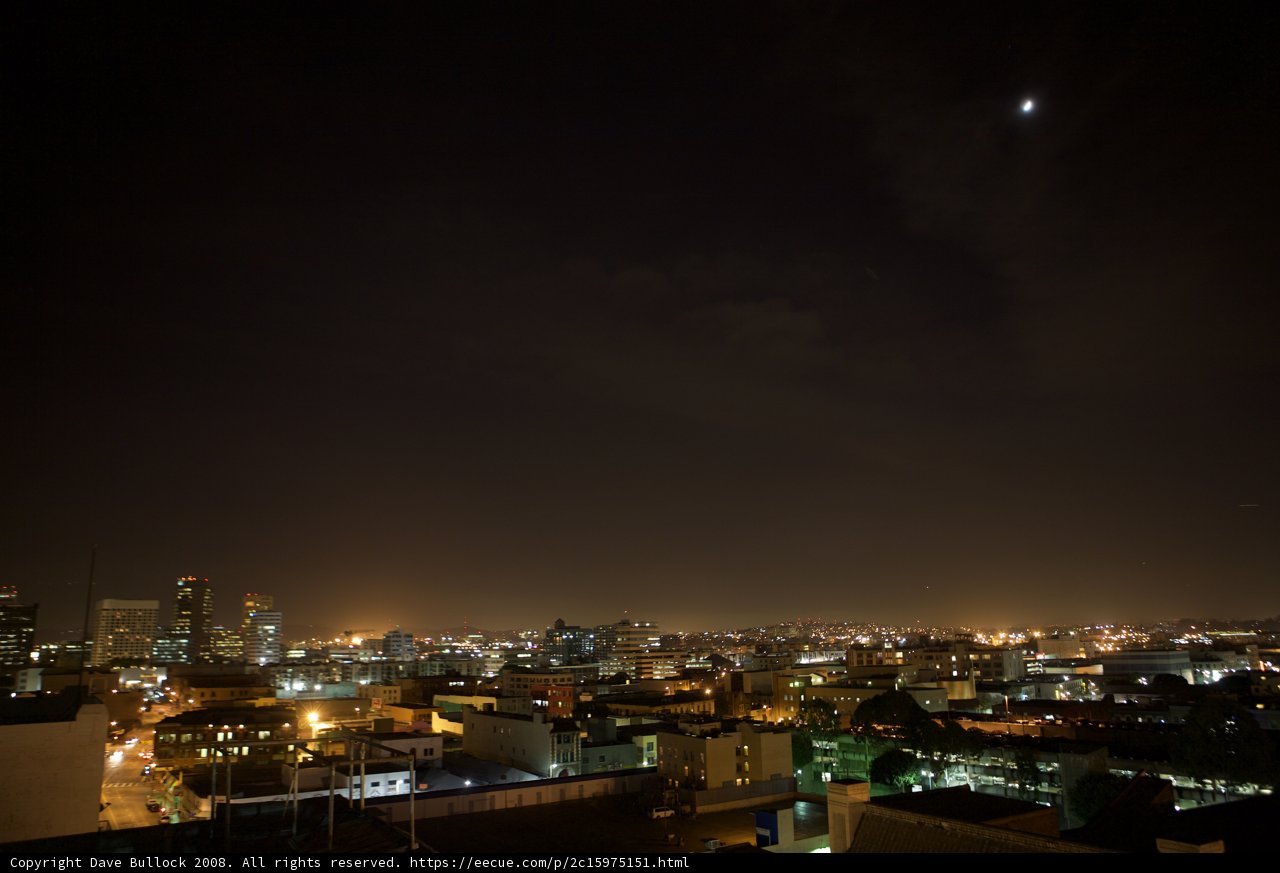 Lunar Majesty over the Metropolis