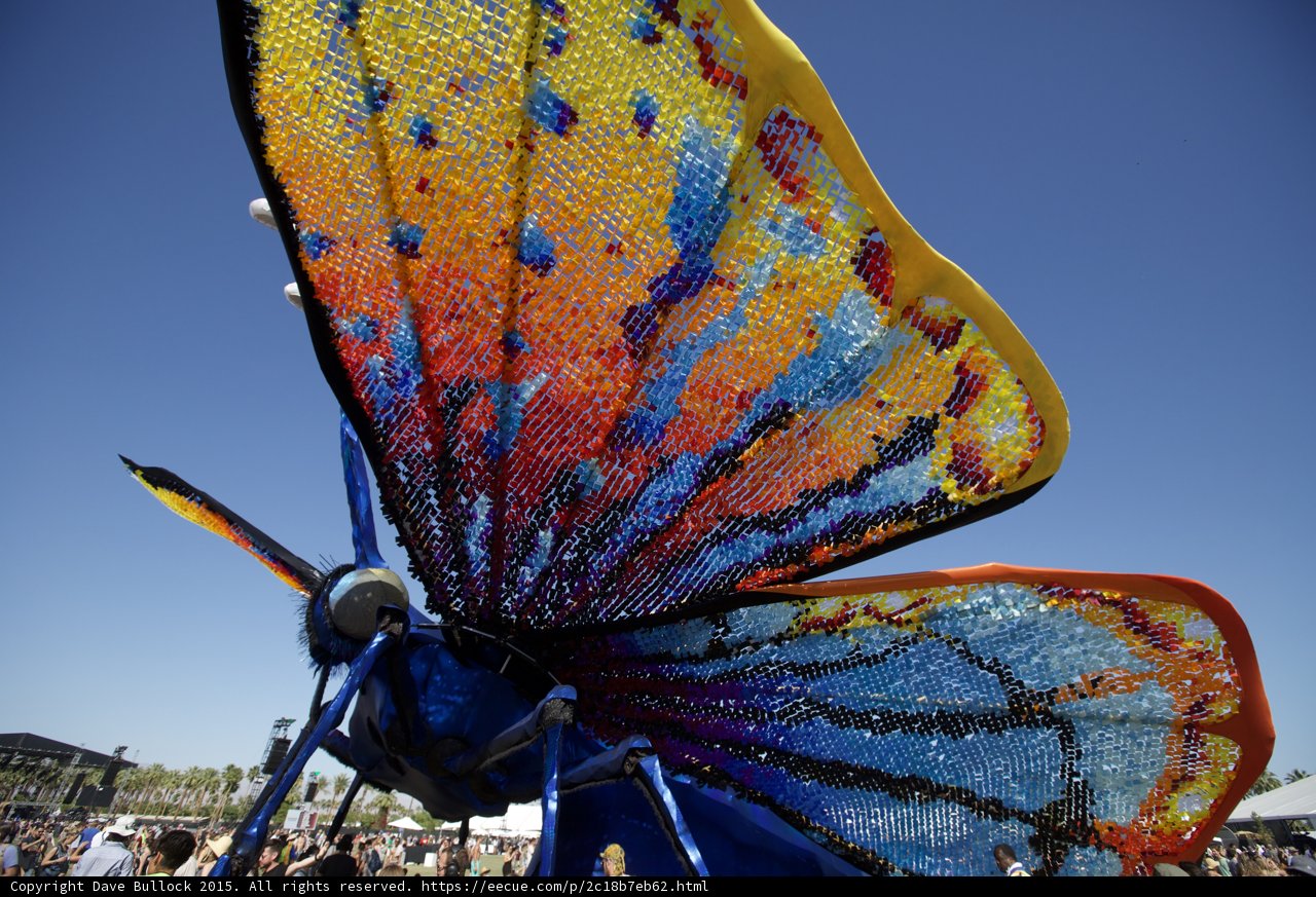 Fluttering in the Sky