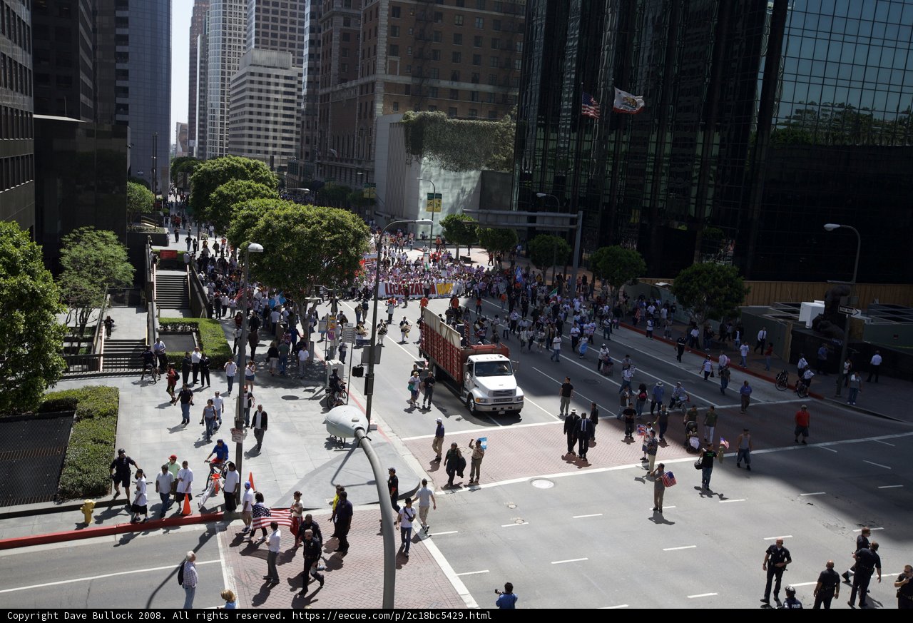 Mayday Rally Brings Metropolis to a Standstill