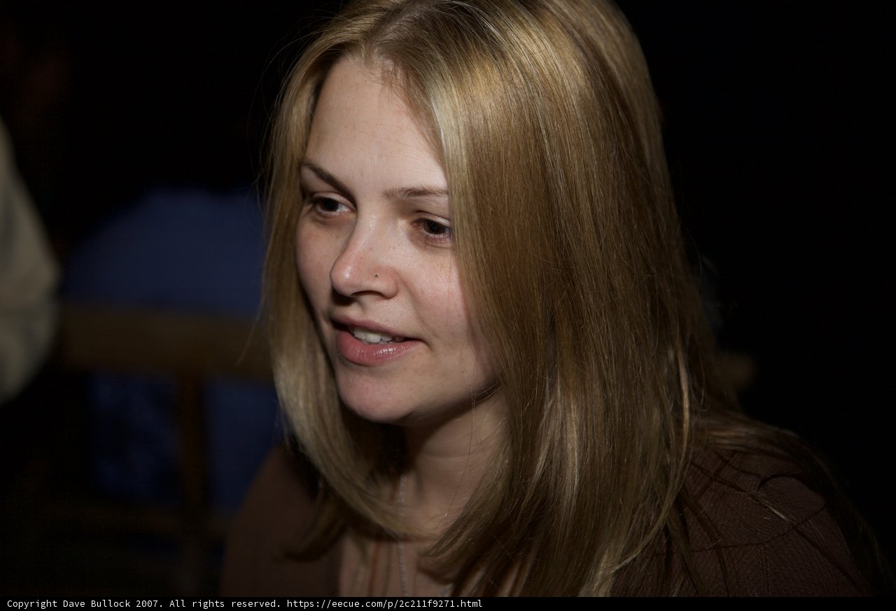 Smiling Blonde Woman