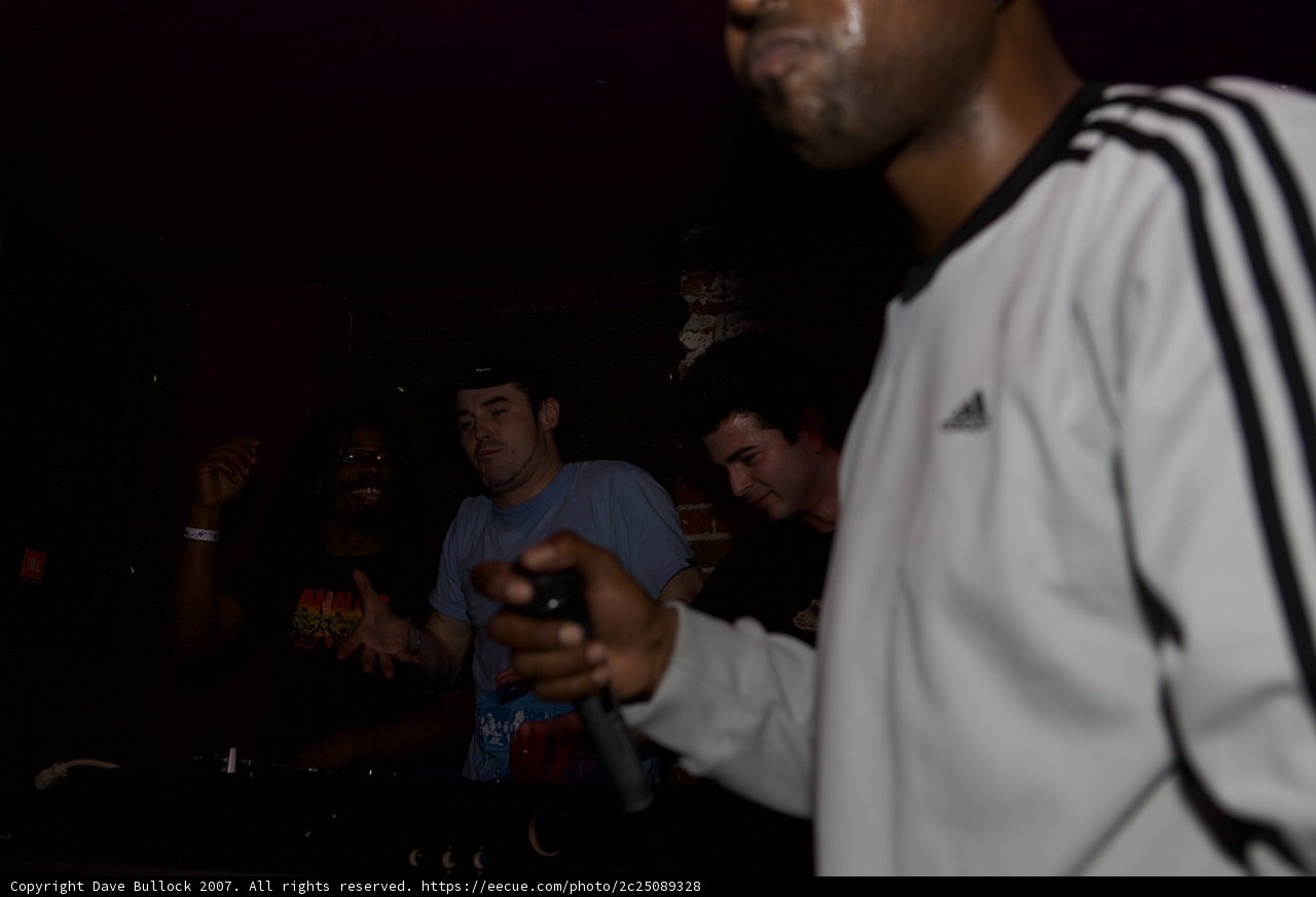 Grey Sweathshirt Man in the Club