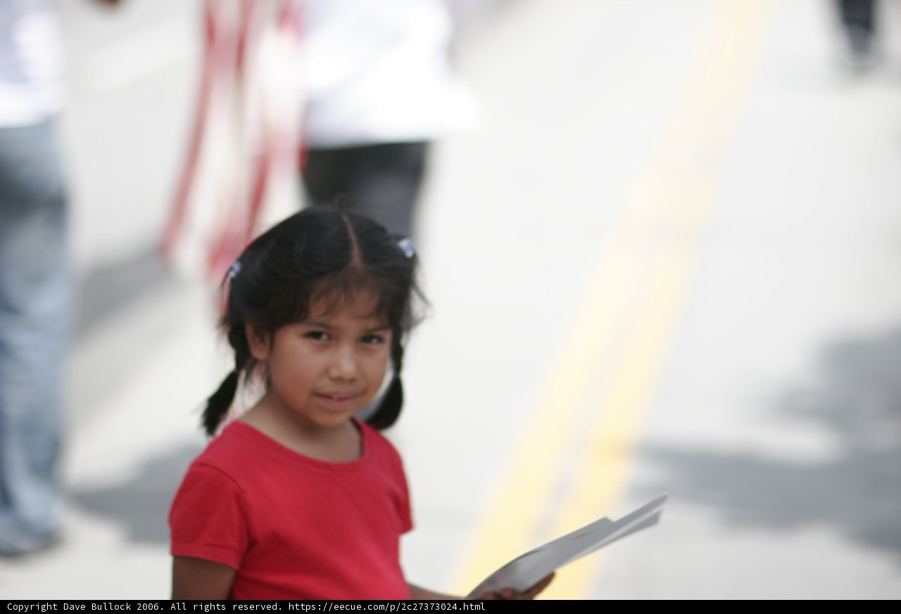 Little Girl With Her Treasure