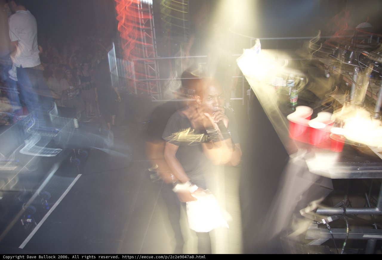 Blurry Nightclub Revelry