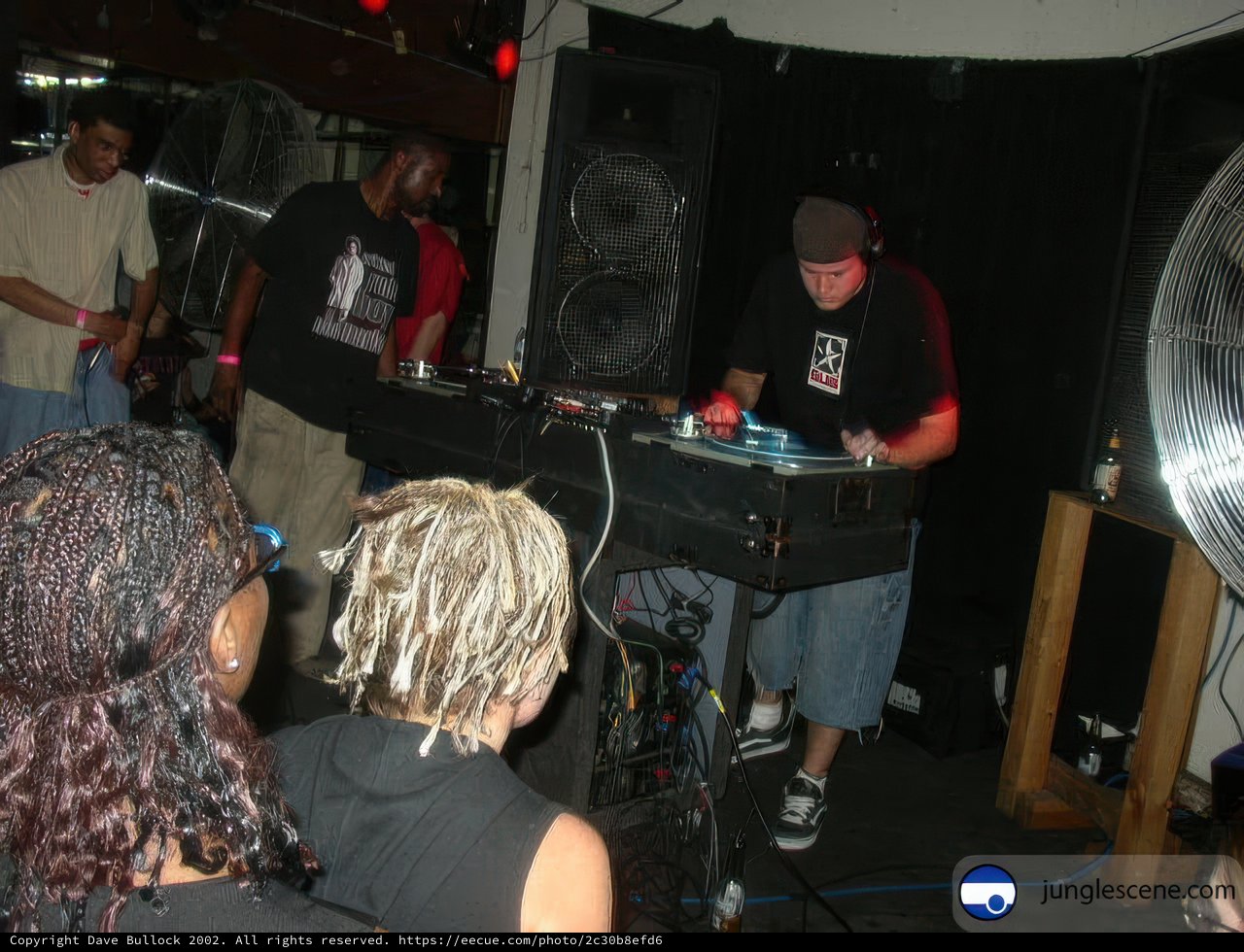 DJ André Domingos performing at a Nightclub