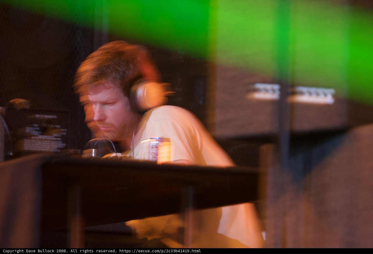 Aphex Twin entertains the crowd at Coachella