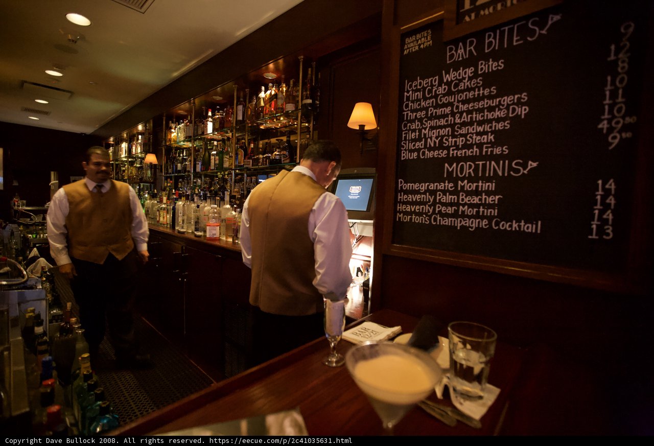 Two Men Behind the Bar