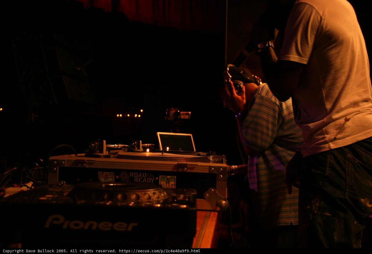 Man and DJ at Concert