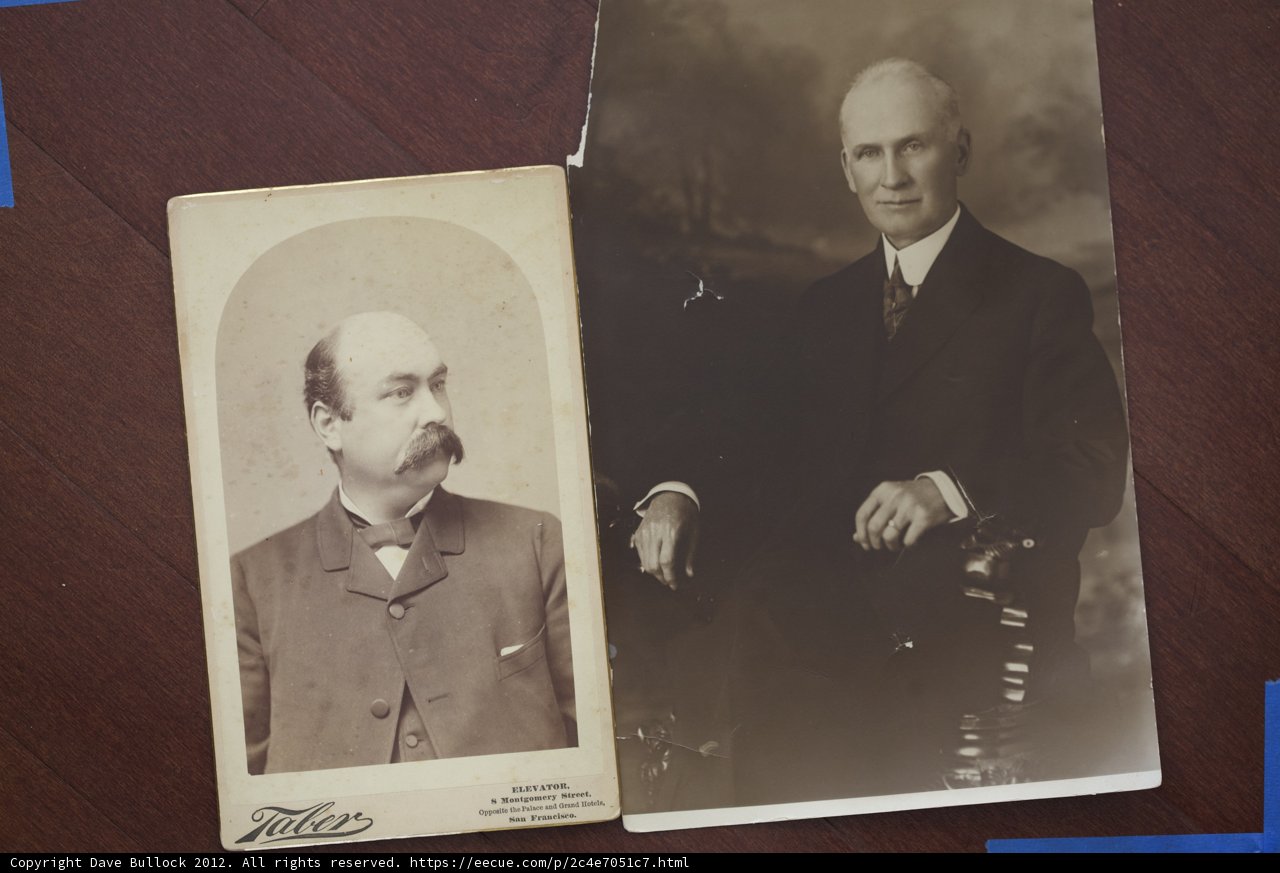 Two Elderly Gentlemen Striking a Pose